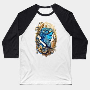 Steampunk Zeus - A fusion of old and new technology Baseball T-Shirt